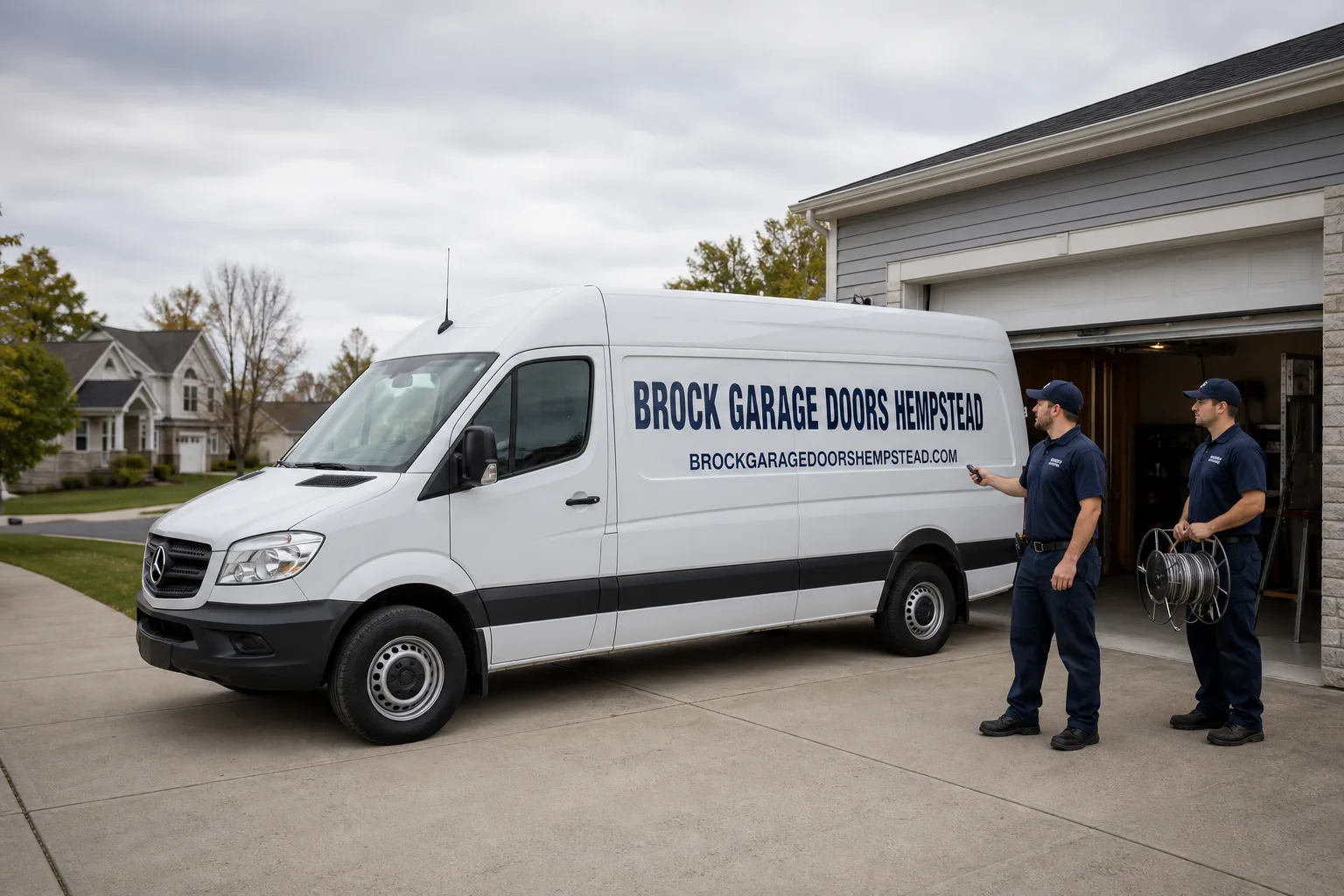 Brock Garage Doors Hempstead garage door team